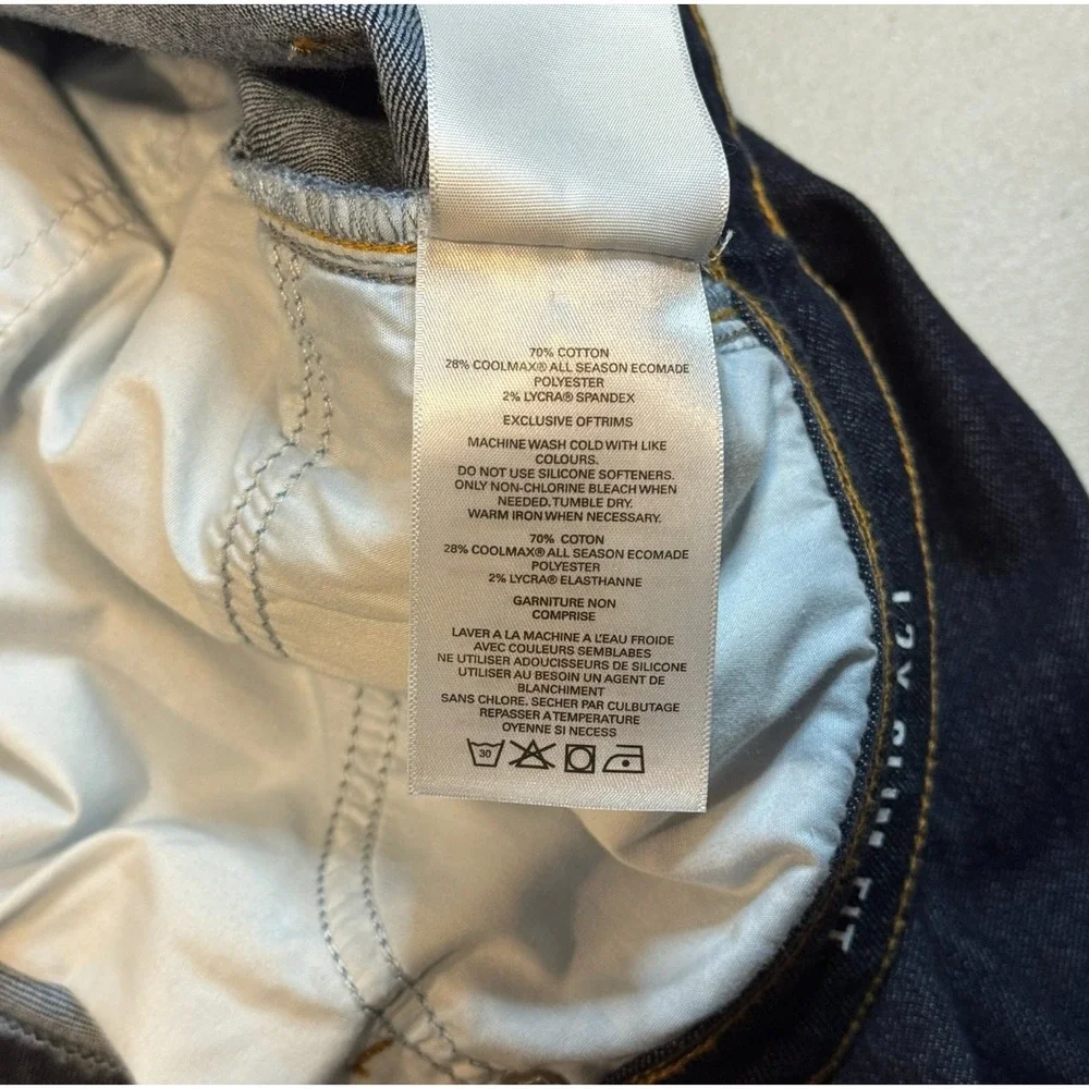 DU/ER Blue L2X Slim Fit Performance Casual Stretch Denim Jeans Pants Men's 33x30